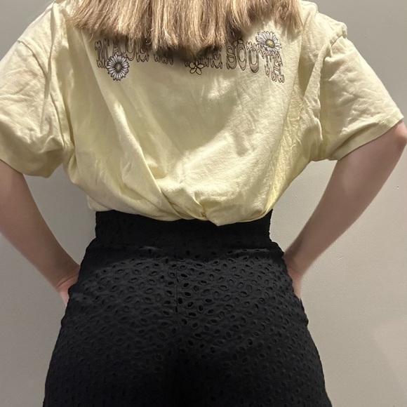 Francescas Blue Rain Black Shorts - Picture 3 of 3